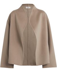 Soft Goat - Wool-Cashmere Short Jacket - Lyst