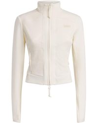 Skims - Fleece Lounge Fitted Jacket - Lyst