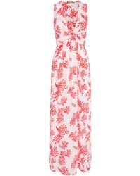 Heidi Klein - Silk Scala U-Bar Maxi Dress - Lyst