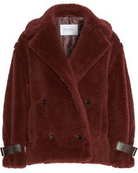 Max Mara - Alpaca-Blend Short Teddy Coat - Lyst