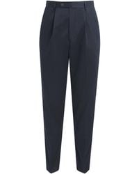 N.Peal Cashmere - Stretch-Cotton Atrani Trousers - Lyst