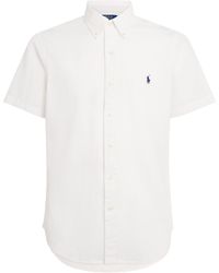 Polo Ralph Lauren - Seersucker Cotton Custom Fit Shirt - Lyst