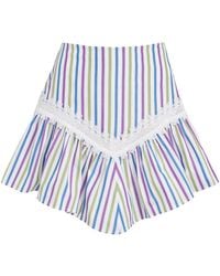 Claudie Pierlot - Cotton Mini Skirt - Lyst