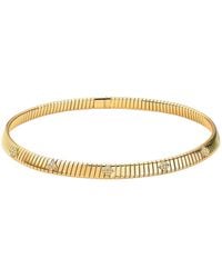 BVLGARI - And Diamond Tubogas Necklace - Lyst