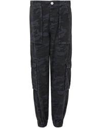 AllSaints - Printed Freda Cargo Trousers - Lyst