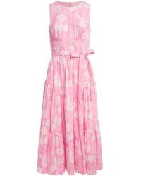 Cinq À Sept - Heirloom Petals Holt Midi Dress - Lyst