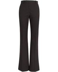 JOSEPH - Stretch-Gabardine Tafira Flared Trousers - Lyst