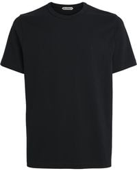 JW Anderson - Cotton Embroidered Anchor T-Shirt - Lyst