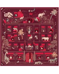 Cartier - Silk Precious Address Scarf - Lyst