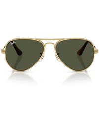 Ray-Ban - Rb3925 Metal Aviator Max Sunglasses - Lyst