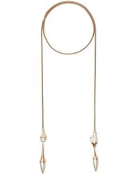 Weekend by Maxmara - Faux Pearl Wraparound Necklace - Lyst