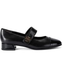 Tory Burch - Leather Mary Jane Pumps 25 - Lyst