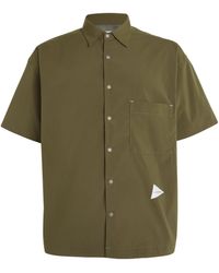 and wander - Short-sleeve Uv Protection Shirt - Lyst