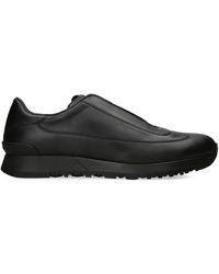 John Lobb - Leather Lift Slip-On Sneakers - Lyst