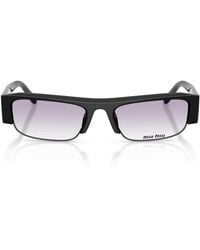 Miu Miu - Acetate Vedette Sunglasses - Lyst