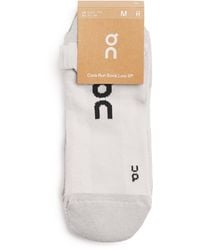 On Shoes - Organic Cott-Blend Core Run Low Socks - Lyst
