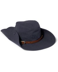 Miu Miu - Drill Cowboy Hat - Lyst