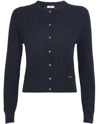 Sandro - Cropped Openwork Cardigan - Lyst