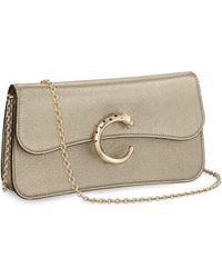 Cartier - Mini Metallic Leather Panthère De Cross-Body Bag - Lyst