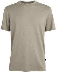 7 For All Mankind - Crew-Neck T-Shirt - Lyst