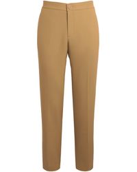 Sandro - Stretch Jersey Trousers - Lyst