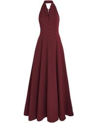 STAUD - Cotton-Blend Sleeveless Stella Maxi Dress - Lyst