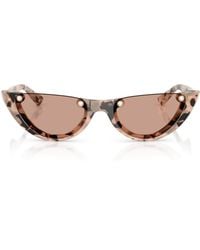 Jimmy Choo - Oval Sunglasses - Lyst