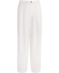 Doen - Cotton Twill Lisa Trousers - Lyst
