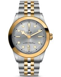 Tudor - Steel And Yellow Gold Black Bay Watch 39mm - Lyst
