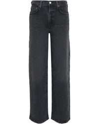 Agolde - Harper Mid-Rise Straight Jeans - Lyst