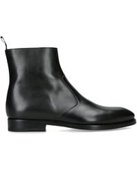 Magnanni - Leather Zip-Up Ankle Boots - Lyst