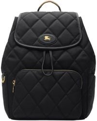 Burberry - Quilted Horseshoe Backpack - Lyst