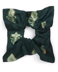 Sandro - Silk Floral Print Scrunchie - Lyst