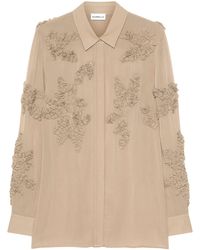 Marella - Ruffle-Trim Shirt - Lyst