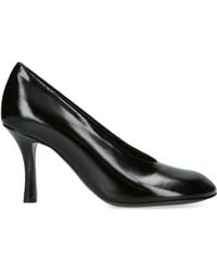 Burberry - Leather Baby Pumps 85 - Lyst