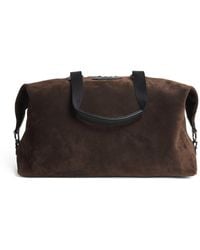 Brioni - Cashmere Suede Via Veneto Duffle Bag - Lyst