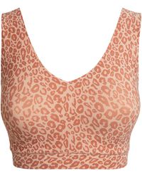 Chantelle - Leopard Print Soft Stretch Bra - Lyst