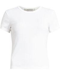 AllSaints - Organic Cotton Stevie T-Shirt - Lyst