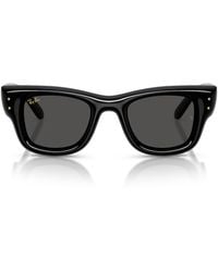 Ray-Ban - X A$Ap Rocky Wayfarer Puffer Sunglasses - Lyst