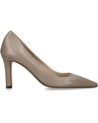The Row - Carla Leather Pumps 80 - Lyst