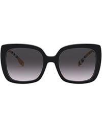 Burberry - Oversized Square Sunglasses - Lyst