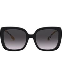 Burberry - Oversized Square Sunglasses - Lyst