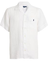 Polo Ralph Lauren - Linen Clady Polo Shirt - Lyst