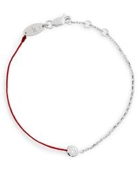 RedLine - And Diamond So Pure Bracelet - Lyst