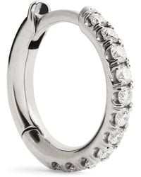 Spinelli Kilcollin - Micro And Diamond Single Hoop Earring - Lyst