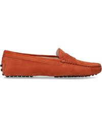 Tod's - Suede Mocassino Driving Shoes - Lyst