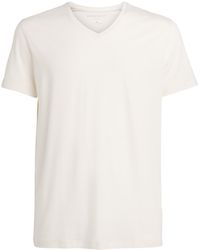 Derek Rose - Basel V-Neck Lounge T-Shirt - Lyst