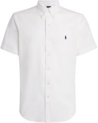 Polo Ralph Lauren - Stretch-Cotton Poplin Short-Sleeve Shirt - Lyst