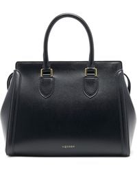 McQueen - Large Leather Birdee Top-Handle Bag - Lyst