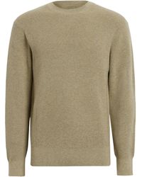 AllSaints - Cotton-wool Aspen Sweater - Lyst